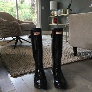 Glossy Hunter Boots